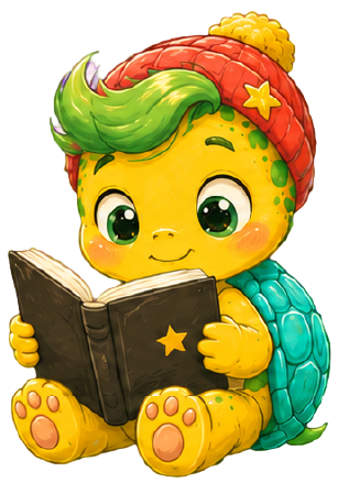 Rocky leyendo un libro